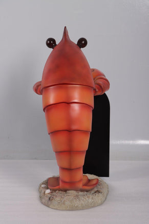 Lobster With Menu Statue - LM Treasures 