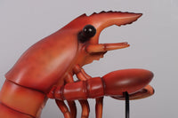 Lobster With Menu Statue - LM Treasures 