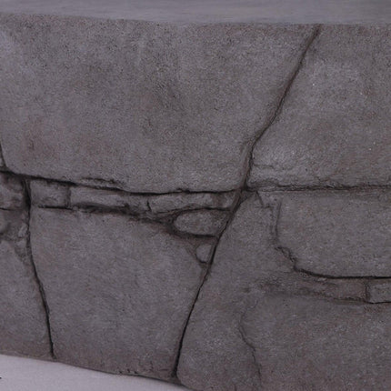 Rock Table Chair Life Size Statue - LM Treasures 