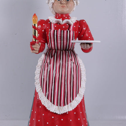 Miss Santa Claus Christmas Life Size Statue - LM Treasures 