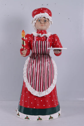 Miss Santa Claus Christmas Life Size Statue - LM Treasures 