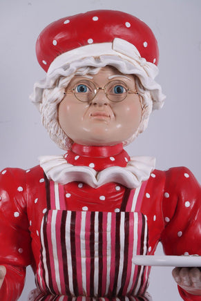 Miss Santa Claus Christmas Life Size Statue - LM Treasures 