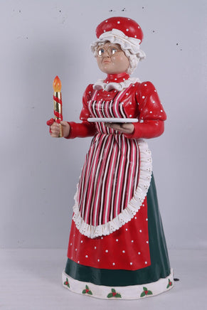 Miss Santa Claus Christmas Life Size Statue - LM Treasures 