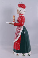 Miss Santa Claus Christmas Life Size Statue - LM Treasures 