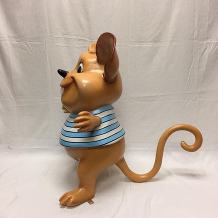 Mouse In Blue Over Sized Statue - LM Treasures 