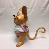 Mouse in Pink Over Sized Statue - LM Treasures 