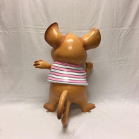 Mouse in Pink Over Sized Statue - LM Treasures 