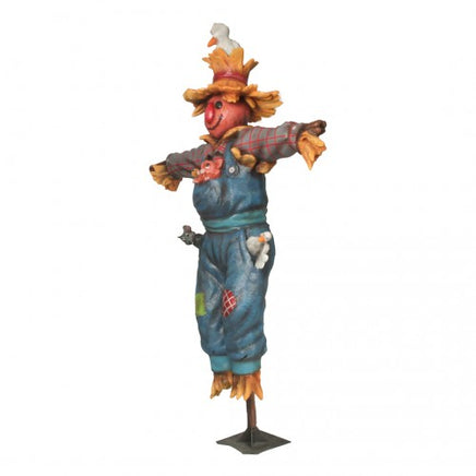 Comic Scarecrow on Post Life Size Statue - LM Treasures 