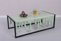 Mint Melting Rectangle Table Dripping Statue - LM Treasures 