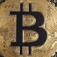 Bitcoin Wall Decor Art Display - LM Treasures 