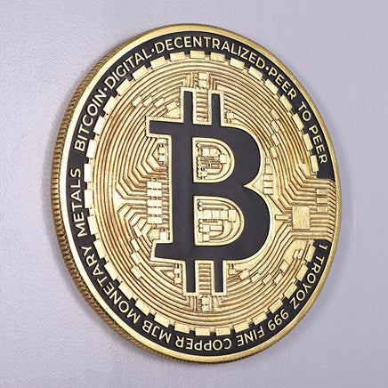 Bitcoin Wall Decor Art Display - LM Treasures 