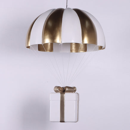 Gold Hanging Parachute Gift Life Size Statue - LM Treasures 