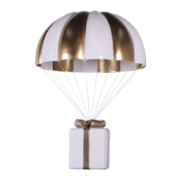 Gold Hanging Parachute Gift Life Size Statue - LM Treasures 