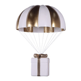 Gold Hanging Parachute Gift Life Size Statue - LM Treasures 
