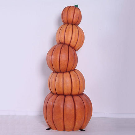 Stacked Crazy Pumpkins Tower Over Sized Statue - LM Treasures 