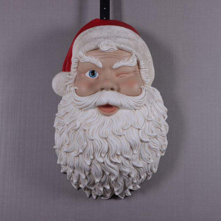 Santa Head Wall Decor Statue - LM Treasures 