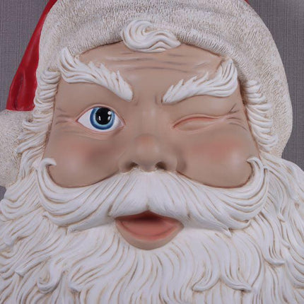 Santa Head Wall Decor Statue - LM Treasures 