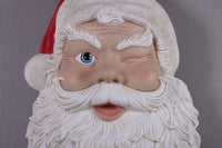 Santa Head Wall Decor Statue - LM Treasures 