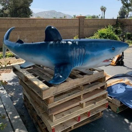 Shark Hanging Life Size Statue - LM Treasures 