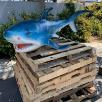 Shark Hanging Life Size Statue - LM Treasures 
