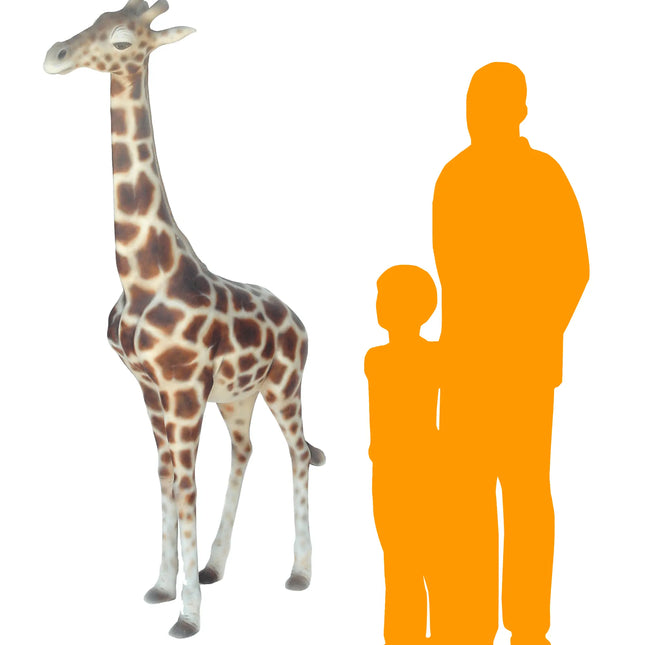 Walking Giraffe Life Size Statue - LM Treasures 