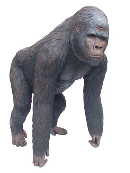 Standing Gorilla Life Size Statue - LM Treasures 