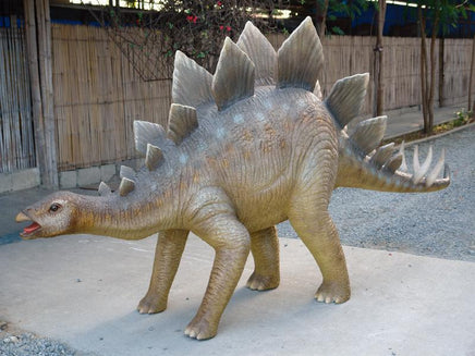 Small Stegosaurus Dinosaur Life Size Statue - LM Treasures 