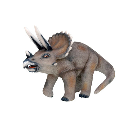 Small Walking Baby Triceratops Dinosaur Statue - LM Treasures Life Size Statues & Prop Rental