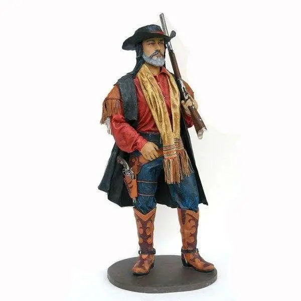 Cowboy With Shotgun Life Size Statue LM Treasures - A