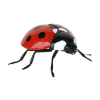 Red Lady Bug Over Sized Insect Statue - LM Treasures 
