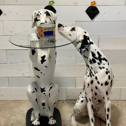 Dalmatian Butler Life Size Statue - LM Treasures 