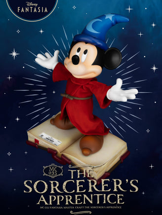Disney Fantasia Micky Mouse Master Craft Statue The Sorcerers Apprentice Table Top - LM Treasures Life Size Statues & Prop Rental