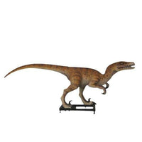 Velociraptor Dinosaur On Base Life Size Statue - LM Treasures 