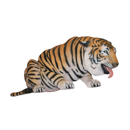 Bengal Tiger Drinking Life Size Statue - LM Treasures Life Size Statues & Prop Rental