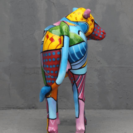 Baby Calf Pop Life Size Statue - LM Treasures 