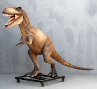 T-Rex Dinosaur On Base Life Size Statue - LM Treasures 