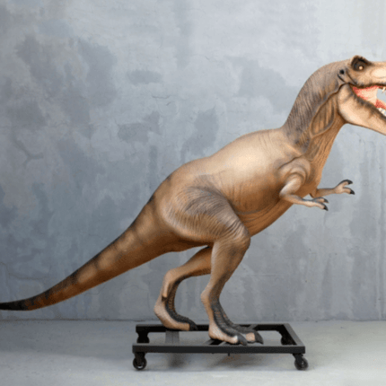 T-Rex Dinosaur On Base Life Size Statue - LM Treasures 
