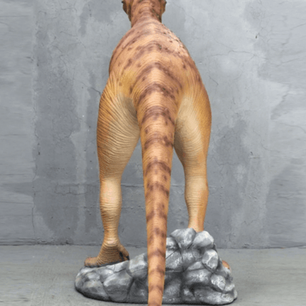 Orange Allosaurus Dinosaur Life Size Statue - LM Treasures 