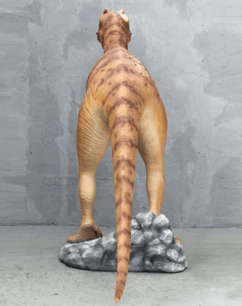 Orange Allosaurus Dinosaur Life Size Statue - LM Treasures 