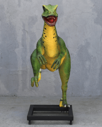 Deinonychus On Base Life Size Statue - LM Treasures 