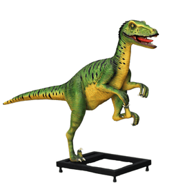 Deinonychus On Base Life Size Statue - LM Treasures 