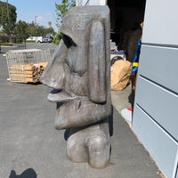Eastern Island Stone Head Bust Statue - LM Treasures 
