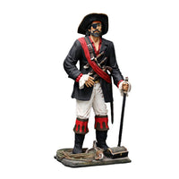 Pirate Captain Life Size Statue - LM Treasures Life Size Statues & Prop Rental