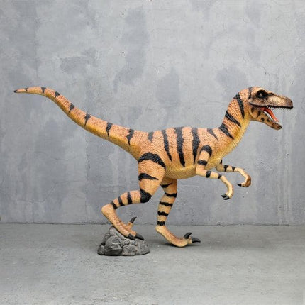 Velociraptor Dinosaur Life Size Statue - LM Treasures 