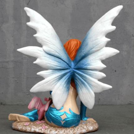 Small Blue Fairy Life Size Statue - LM Treasures 