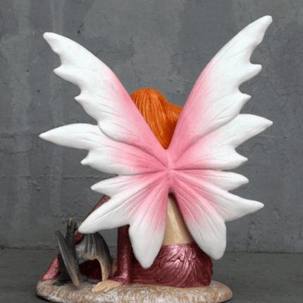 Small Pink Fairy Life Size Statue - LM Treasures 