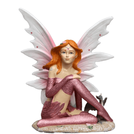 Small Pink Fairy Life Size Statue - LM Treasures 