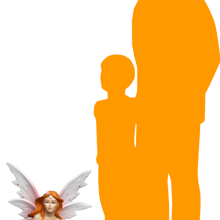 Small Pink Fairy Life Size Statue - LM Treasures 