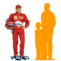 F1 Race Car Driver Life Size Statue - LM Treasures Life Size Statues & Prop Rental