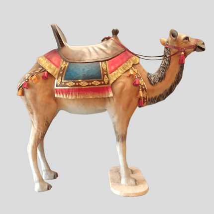 Camel With Saddle Life Size Nativity Statue - LM Treasures 